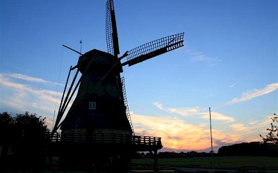 Hollicher Mühle bei Dämmerung