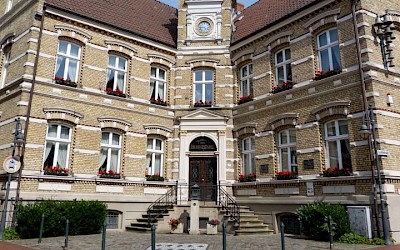 Das Heimathaus im Ortsteil Borghorst