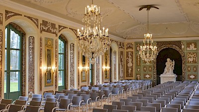 Konzertsaal in der Bagno-Konzertgalerie