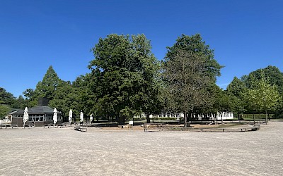 Das Bagnoquadrat bietet viel Platz für Gäste und ist ein wunderbarer Ort im Bagno